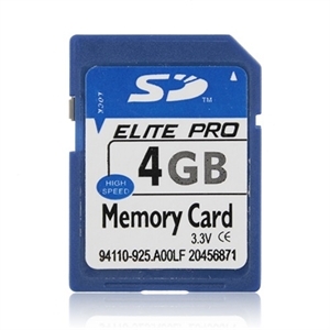 Picture of New OEM 4GB SDHC SD Memory Card