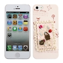 Picture of Cocoroni Copper Heart and Bag Plastic Ultra thin Back Case Cover For iPhone 5