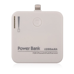 Изображение Power Bank For iPhone5 iPad mini 2200mAh