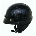 Image de Alligator leather like Halley helmet  FS005