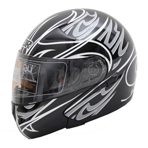 Picture of DOT ECE Double Visor Flip up helmet  FS016