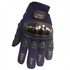 Full finger motorcycle gloves with carbon fiber protector