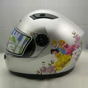 high quality children full face helmet の画像