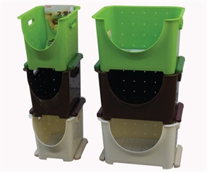 Image de Stackable storage basket(big)