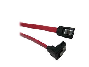 Sata cable 7p with latch right angle の画像