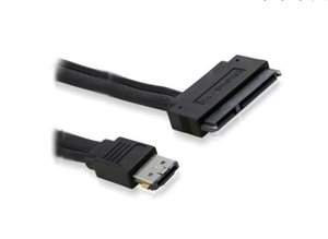 Изображение Power over esata to sata 7+15P cable