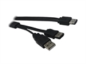 eSATAp (Power over eSATA) to eSATA +USB 5V cable