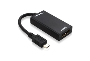 Picture of MHL to HDMI adapter Cable