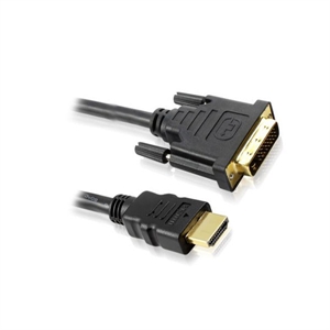 Изображение HDMI male to DVI (24+1) Male cable