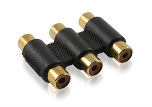 Image de 3RCA Female to Female Adapter