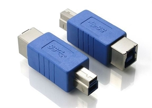 USB 3.0 B Male to Female Adapter