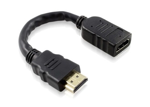 Picture of HDMI Male to Female Adapter Cable