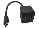 HDMI male to female splitter cable の画像