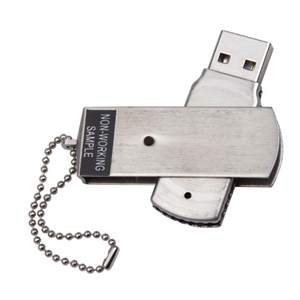 Image de Metal Swivel Flash Drive