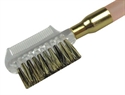 Lash comb-YMC-ES15932 transparent plastic handle B