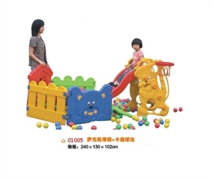 Image de big inflatable outdoor play slide