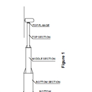 Image de Wind Generator Free Standing Tower A 200W-20KW