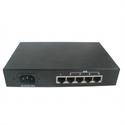 Picture of 4+1 ports POE switch IEEE802.3af standard, 15.4W