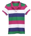 new design striped polo shirt