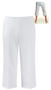 Ladies white color pants の画像