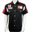 Picture of short sleeve auto racing shirt