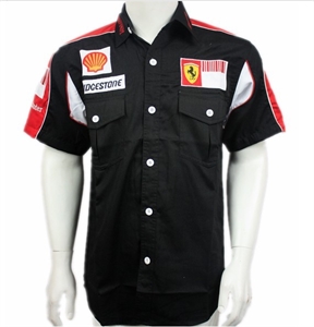 Image de short sleeve auto racing shirt