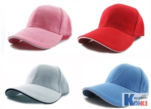 customized cotton baseball caps with logo embroidery の画像