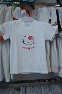 Image de kids hello kitty o neck t shirt