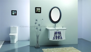 Изображение LANBOR 2012 hotsale hanging modern bathroom cabinets FS008