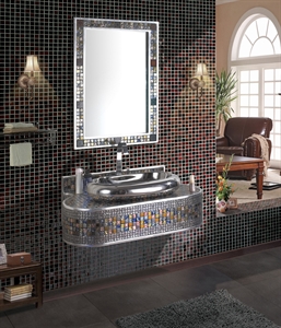 Picture of Mosaic Bathroom Cabinet MK003