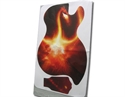 Image de Wii Guitar Fire Flames Skin