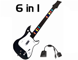 Picture of Wii/PS3/PS2 6in1 Wireless Guitar
