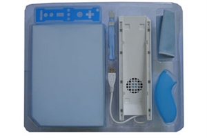 Wii 6in1 Luxury Skidproof Silicon Kit