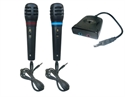Image de Wii/P3/P2/XBOX360/PC 5in1 Dual Wired Microphone