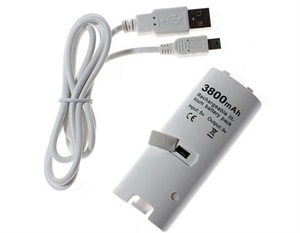 Wii 3800Mah Rechargeable battery