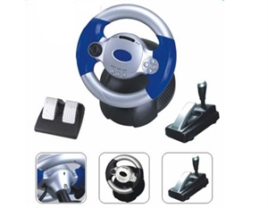 Image de 3 in 1 Mini Steering Wheel for ps2