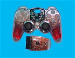 Wireless Joypad with Liquid for PS2