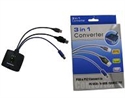 PS2/X-BOX/USB 3 in 1 converter