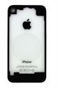 Изображение iPhone 4 Back Housing Transparent Black