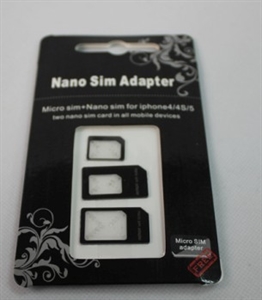 Изображение iPhone 5 Nano SIM Adapter