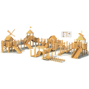 Picture of WOODEN PLAYGROUND