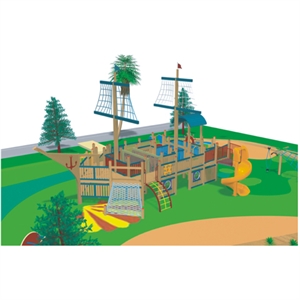 Picture of WOODEN PLAYGROUND