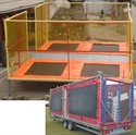 Picture of folding trampoline