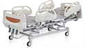 3 Crank Manual Medical Hospital Beds With Abs Side Rails   Weight Load 250kg の画像
