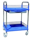 Picture of ABS Steel-Plastic Medical Trolleys With Dual-Panel Construction