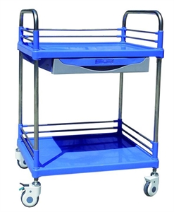 Picture of ABS Steel-Plastic Medical Trolleys With Dual-Panel Construction