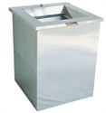Picture of Hospital Stainless Steel Urine Pouring Sink 570 X 570 X 700mm
