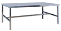 Image de 304 Stainless Steel Medical Worktable For Hospital   Easy Cleaning