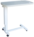 Image de Height Adjustable Over Bed Table Medical Hospital Furniture ABS Plastic