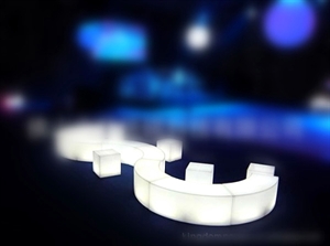 Picture of Circular sofa bed